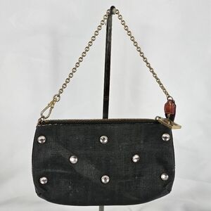Fendi Zucca Stud Pochette